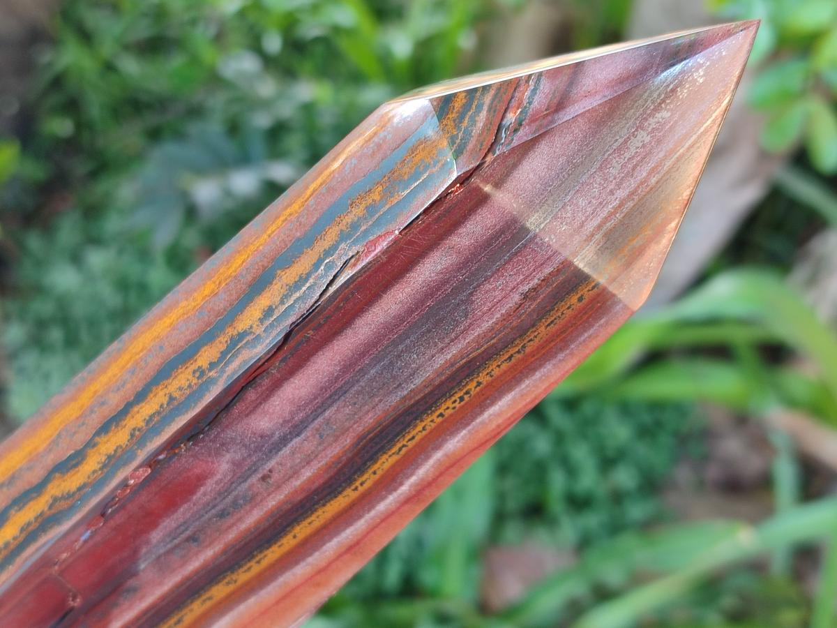 Polished Large Banded Tiger Iron Display Crystal x 1 From South Africa
