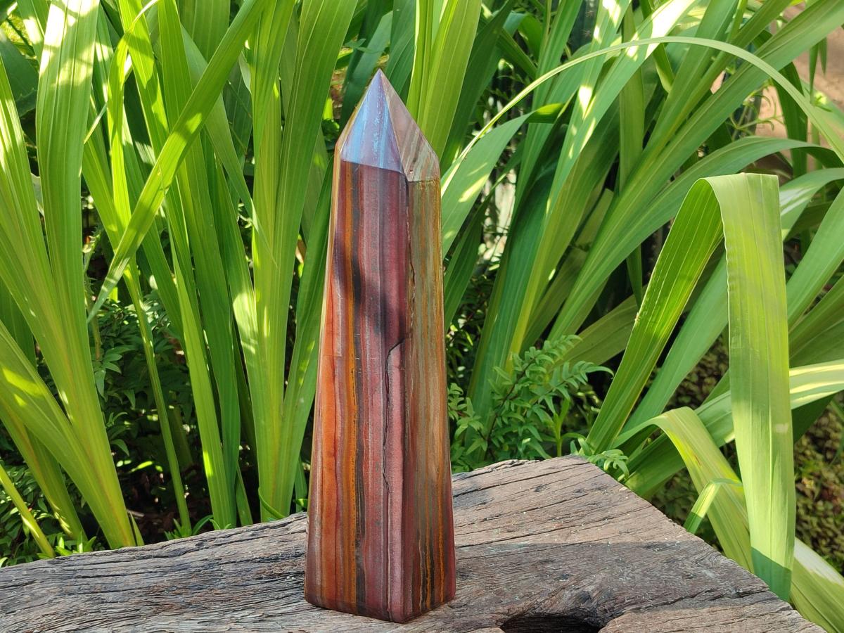 Polished Large Banded Tiger Iron Display Crystal x 1 From South Africa