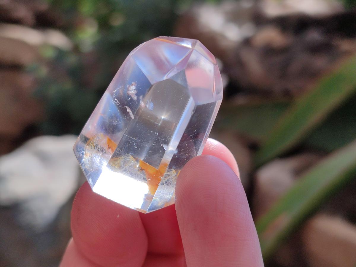 Polished Clear Quartz Crystals x 35 From Madagascar