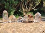 Polished Clear Quartz Crystals x 35 From Madagascar