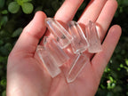 Polished Clear Quartz Crystals x 35 From Madagascar