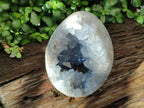 Polished Large Blue Celestite Egg x 1 From Sakoany, Madagascar
