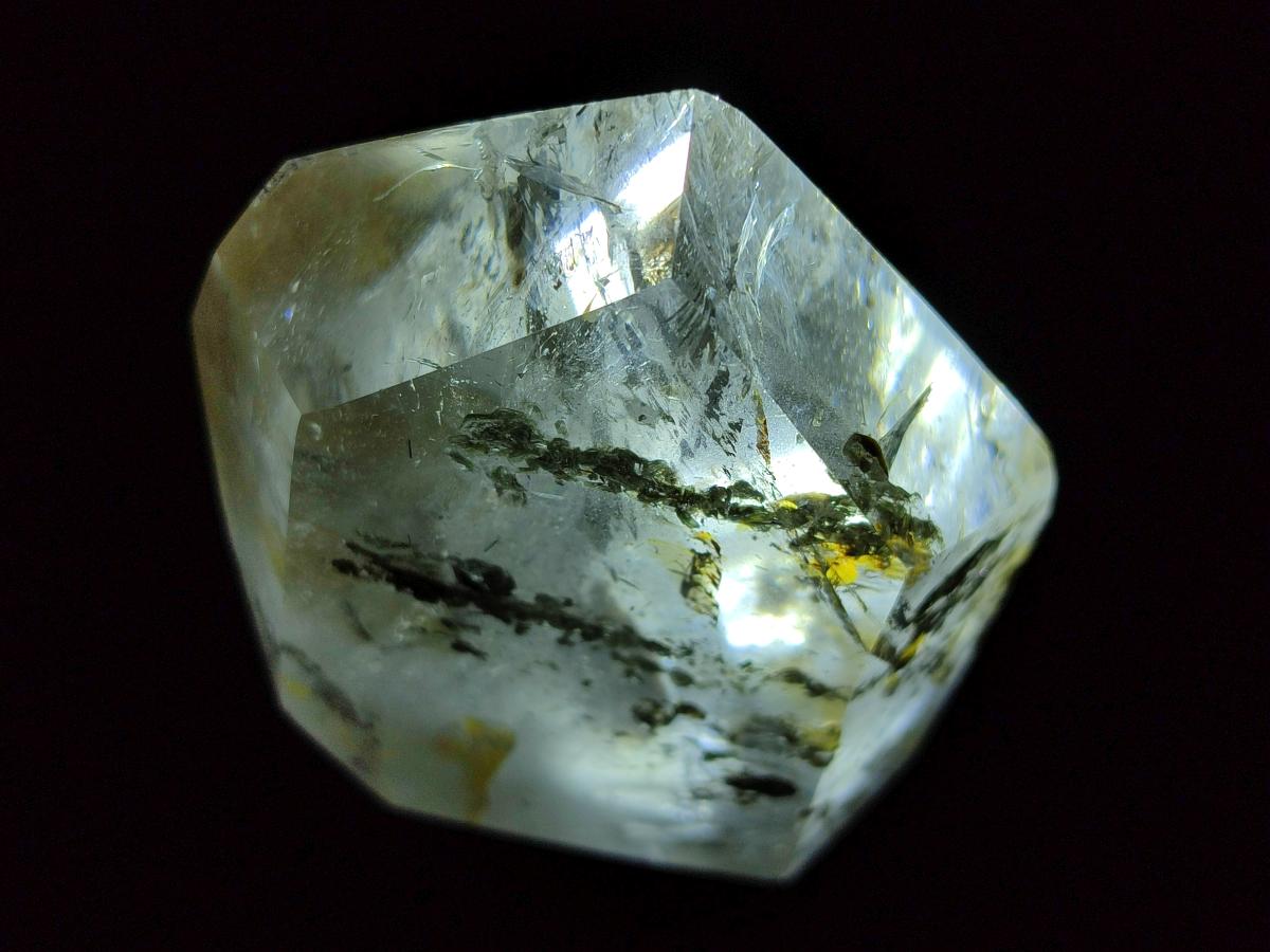 Polished Clear Quartz Window Crystals x 2 From Madagascar