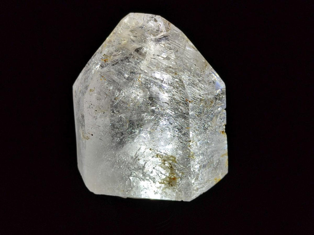 Polished Clear Quartz Window Crystals x 2 From Madagascar