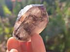 Natural Window Amethyst Crystals x 12 From Chiredzi, Zimbabwe
