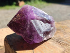 Natural Jacaranda Amethyst Single Crystals x 12 From Mumbwa, Zambia
