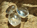 Polished Clear Quartz Crystal Galets x 24 From Madagascar