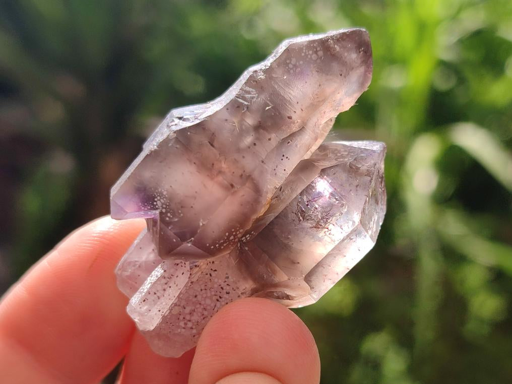 Natural Window Amethyst Crystals x 20 From Chiredzi, Zimbabwe - Toprock Gemstones and Minerals 