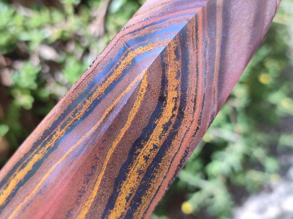 Polished Banded Tiger Iron Display Crystal x 1 From South Africa