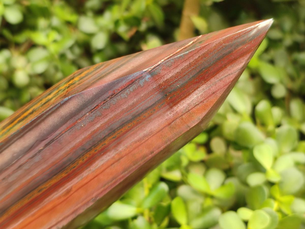 Polished Banded Tiger Iron Display Crystal x 1 From South Africa