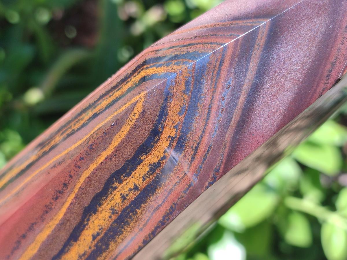 Polished Banded Tiger Iron Display Crystal x 1 From South Africa