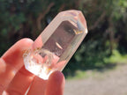 Polished Optic Clear Quartz Crystals x 12 From Madagascar