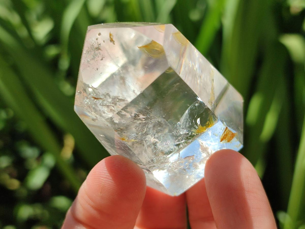 Polished Optic Clear Quartz Crystals x 12 From Madagascar
