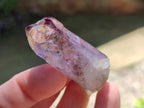 Natural Window Amethyst Crystals x 35 From Chiredzi, Zimbabwe