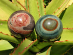 Polished Polychrome Jasper Spheres x 6 From NW Coast, Madagascar