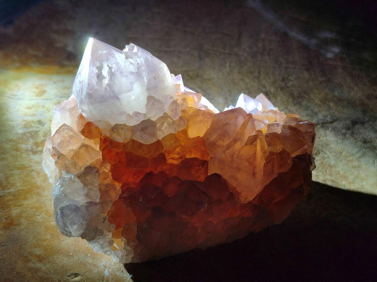 Natural Amethyst Spirit Clusters x 5 From Boekenhouthoek, South Africa