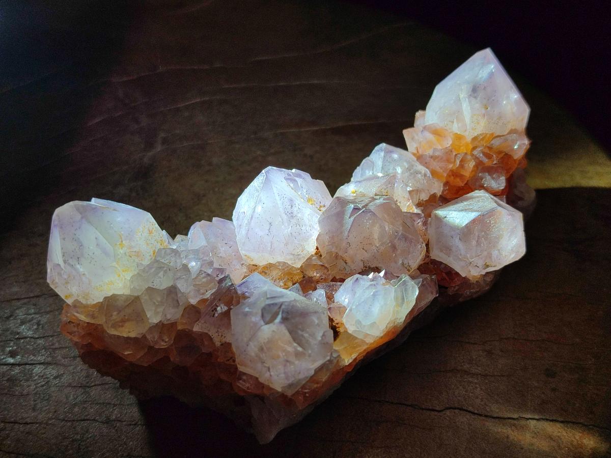 Natural Amethyst Spirit Clusters x 5 From Boekenhouthoek, South Africa