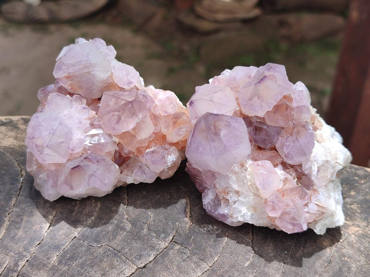 Natural Amethyst Spirit Clusters x 5 From Boekenhouthoek, South Africa