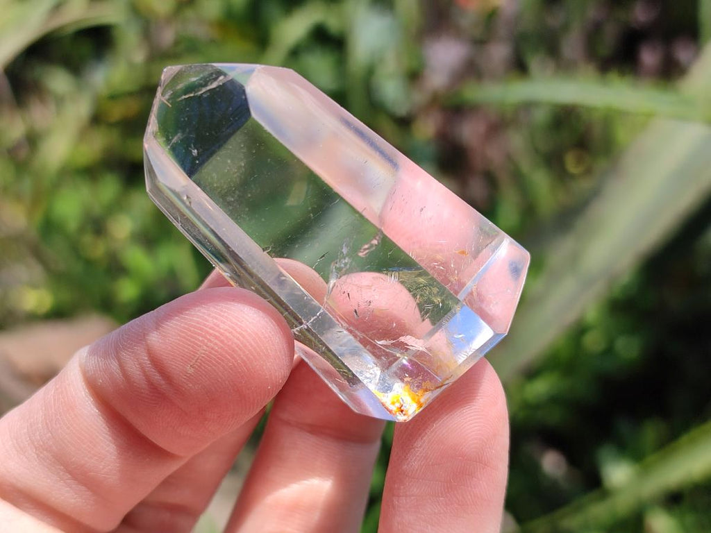 Polished Clear and Optic Quartz Crystals x 20 From Madagascar