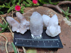 Natural White Fairy Spirit Quartz Crystals x 35 From Boekenhouthoek, South Africa