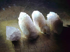 Natural White Fairy Spirit Quartz Crystals x 35 From Boekenhouthoek, South Africa