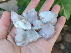 Natural White Fairy Spirit Quartz Crystals x 35 From Boekenhouthoek, South Africa