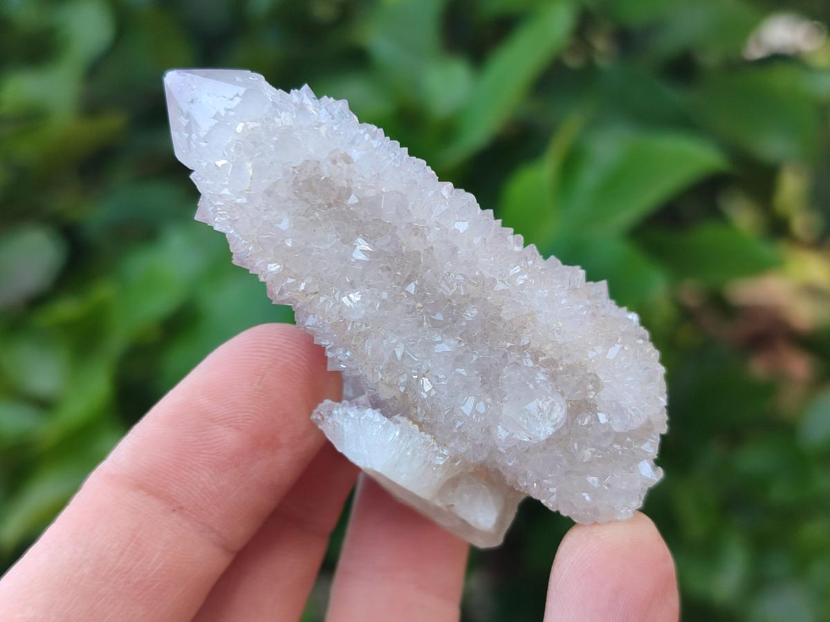 Natural White Fairy Spirit Quartz Crystals x 35 From Boekenhouthoek, South Africa