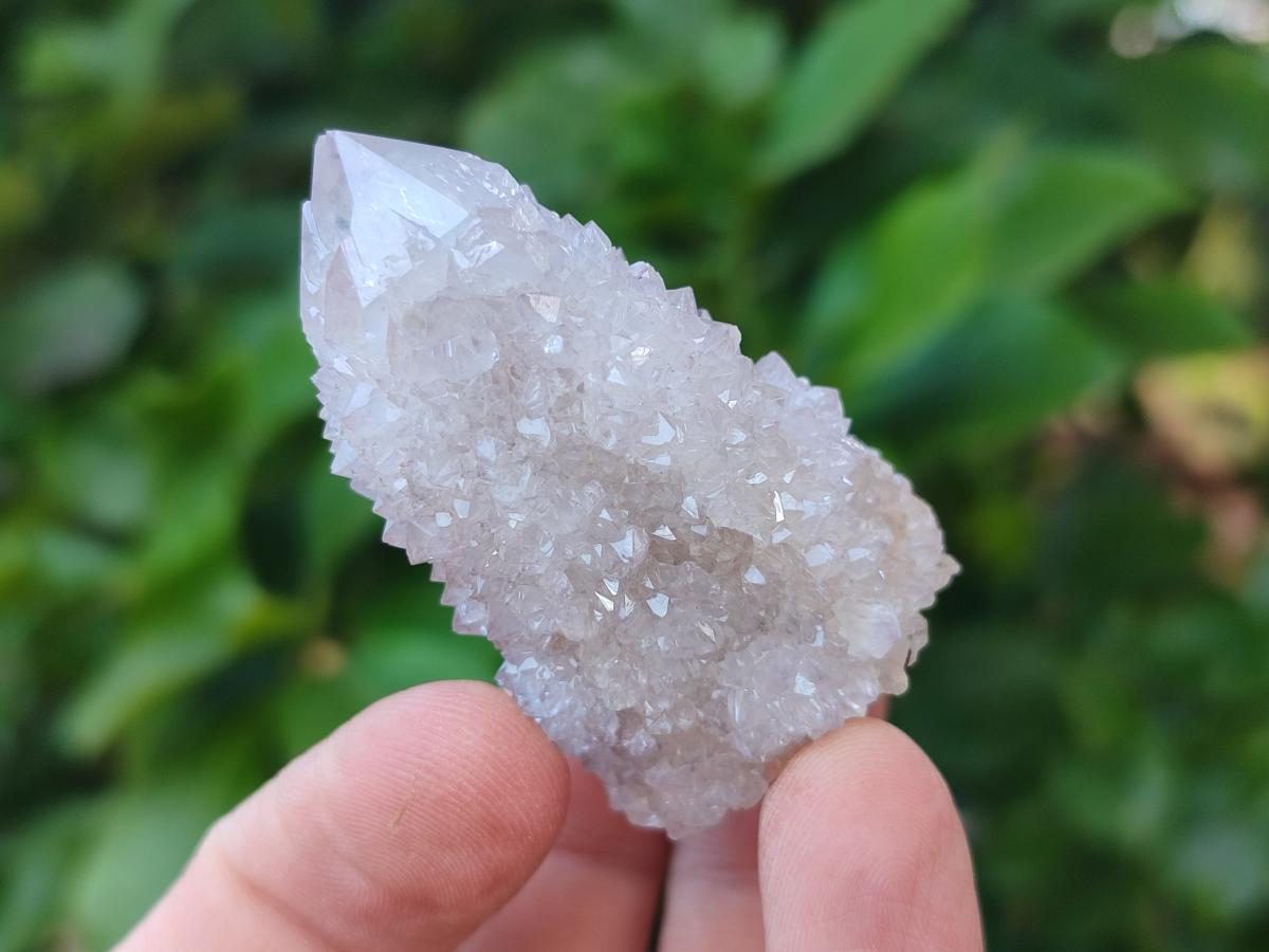 Natural White Fairy Spirit Quartz Crystals x 35 From Boekenhouthoek, South Africa