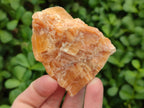 Natural Rhombohedral Sunset Orange Calcite Specimens x 12 From Spitzkop, Namibia