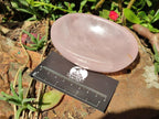 Polished Gemmy Rose Quartz Bowls x 4 From Madagascar