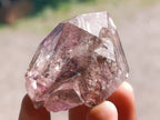 Natural Window Smokey Amethyst Crystals x 12 From Chiredzi, Zimbabwe