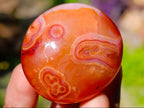 Polished Carnelian Agate Gemstone Galets x 20 From Madagascar