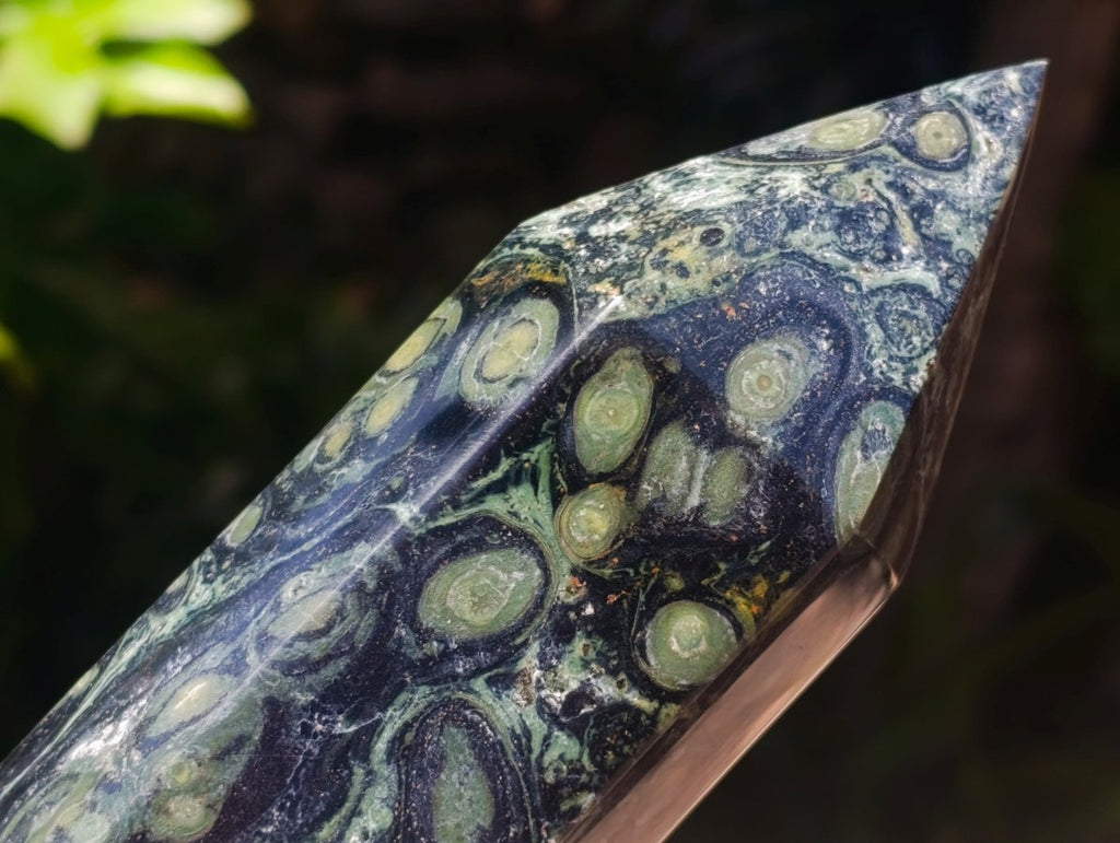 Polished Large Stromatolite Stranding Display Crystal x 1 From Katsepy, Madagascar