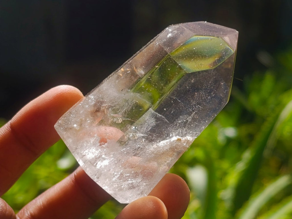 Polished Mixed Quartz Crystals x 12 From Madagascar