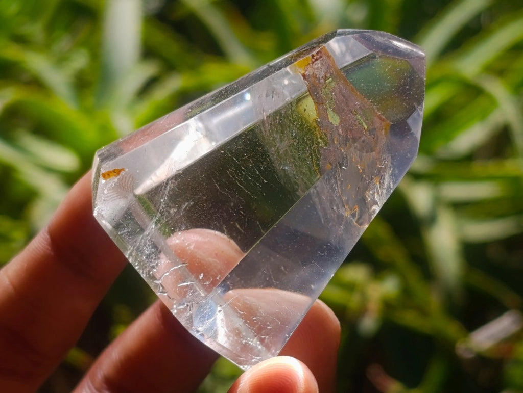 Polished Mixed Quartz Crystals x 12 From Madagascar