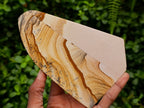 Polished Picture Stone Jasper Slices x 4 From Ais-Ais, Namibia