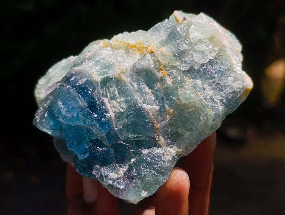 Natural Watermelon Fluorite Cobbed Specimens x 12 From Uis, Namibia