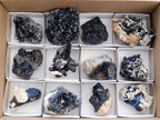 Natural Schorl Black Tourmaline Specimens with Associated Minerals x 12 From Erongo, Namibia