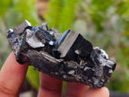 Natural Schorl Black Tourmaline Specimens with Associated Minerals x 12 From Erongo, Namibia