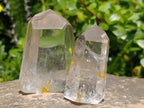 Polished Optic and Clear Quartz Crystals x 12 From Madagascar