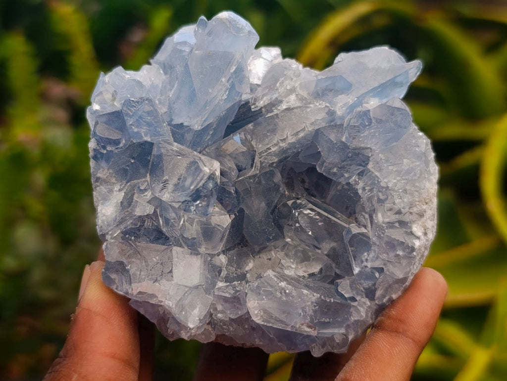 Natural Blue Celestite Specimens x 32 From Sakoany, Madagascar