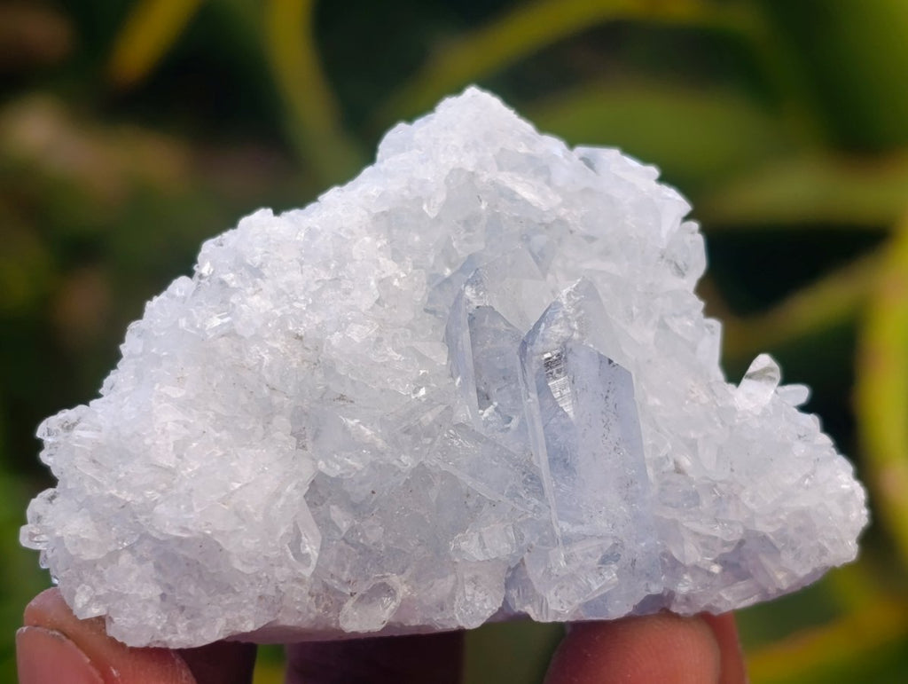 Natural Blue Celestite Specimens x 32 From Sakoany, Madagascar