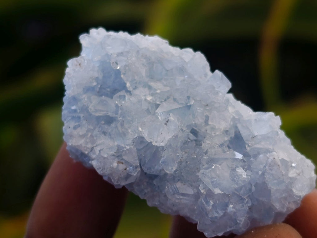Natural Blue Celestite Specimens x 32 From Sakoany, Madagascar