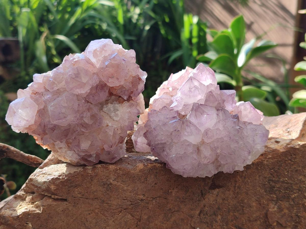 Natural Amethyst Spirit Clusters x 3 From Boekenhouthoek, South Africa