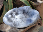 Polished XL Blue Celestite Egg x 1 From Sakoany, Madagascar