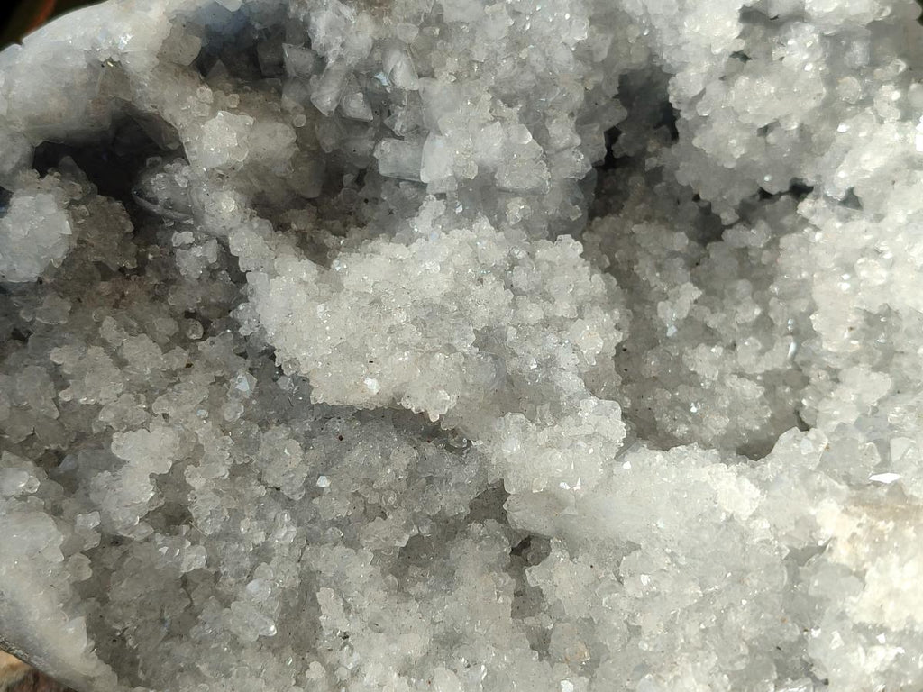 Polished XL Blue Celestite Egg x 1 From Sakoany, Madagascar