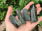 Natural Schorl Black Tourmaline Specimens x 12 From Erongo, Namibia