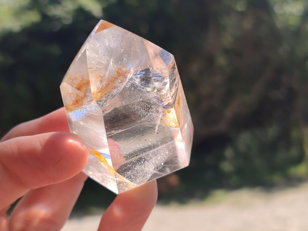 Polished Clear Quartz Crystal Points x 6 From Madagascar