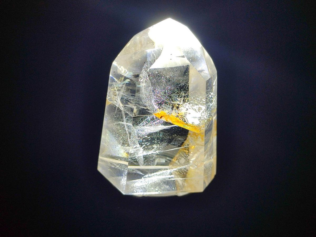 Polished Clear Quartz Crystal Points x 6 From Madagascar