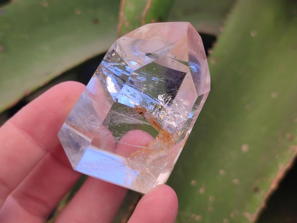 Polished Clear Quartz Crystal Points x 6 From Madagascar